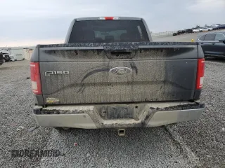 2017 Ford F-150 XL with VIN 1FTEW1EG6HFB05408, listed as a Copart auction lot 48661855 with 231,162 mi miles and Salvage Title. Bid and sale history available at carsss.com. Image 6.
