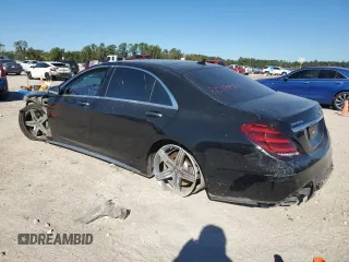 2020 Mercedes-Benz S 63 AMG z VIN WDDUG8JB6LA527136, wystawiony jako Copart lot #79219424 z przebiegiem Nie podano mil oraz Szkoda całkowita • Salvage title. Historia ofert i sprzedaży dostępna na DreamBid. Obrazek 2.