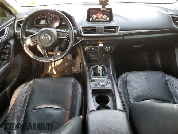 2017 Mazda 3 Grand Touring with VIN JM1BN1W39H1141169, listed as a Copart auction lot 74678054 with 158,067 mi miles and Salvage Title. Bid and sale history available at DreamBid. Image 8.