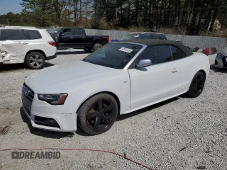 2014 Audi S5 Premium Plus with VIN WAUCGAFH2EN007003, listed as a Copart auction lot 50761345 with 104,357 mi miles and Clean Title. Bid and sale history available at carsss.com. Image 1.