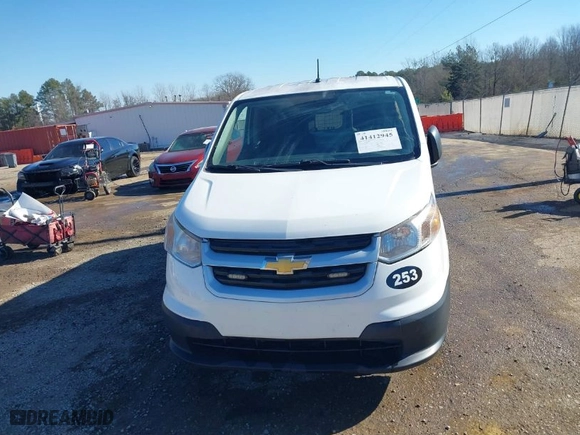 2017 Chevrolet City Express Cargo Van LT with VIN 3N63M0ZN5HK707127, listed as a IAAI auction lot 41412945 with 116,999 mi miles. Bid and sale history available at carsss.com. Image 12.