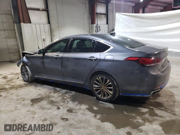 2015 Hyundai Genesis 3.8L z VIN KMHGN4JE0FU022983, wystawiony jako Copart lot #86591924 z przebiegiem 155 164 mil mil oraz Nie do naprawy • Non repairable. Historia ofert i sprzedaży dostępna na DreamBid. Obrazek 2.