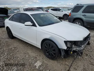 2014 Audi A4 Premium with VIN WAUBFAFL5EN029502, listed as a Copart auction lot 53339755 with 120,864 mi miles and Salvage Title. Bid and sale history available at carsss.com. Image 4.