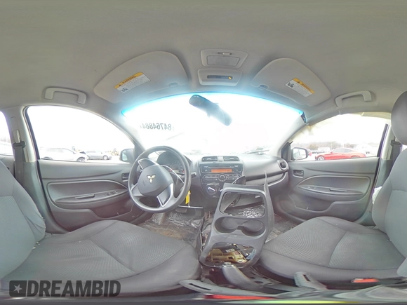 2017 Mitsubishi Mirage ES with VIN ML32F3FJ1HHF13902, listed as a Copart auction lot 84764884 with 107,235 mi miles and Salvage title. Bid and sale history available at DreamBid. Image 13.