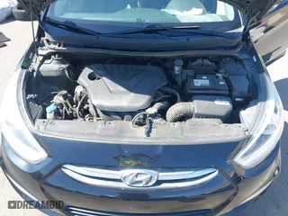 2017 Hyundai Accent Sport with VIN KMHCU5AE4HU355990, listed as a IAAI auction lot 42034435 with 181,831 mi miles. Bid and sale history available at carsss.com. Image 10.