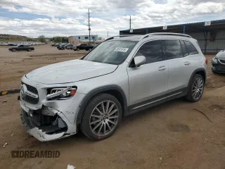 2021 Mercedes-Benz GLB 250 z VIN W1N4M4HB5MW135814, wystawiony jako Copart lot #53631015 z przebiegiem 42 723 mil mil oraz Szkody całkowita. Historia ofert i sprzedaży dostępna na DreamBid. Obrazek 1.