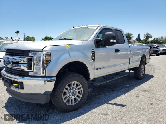 2019 Ford F-350 XL with VIN 1FT8X3BT0KEE13291, listed as a Copart auction lot 62368685 with 114,389 mi miles and Salvage title. Bid and sale history available at DreamBid. Image 1.