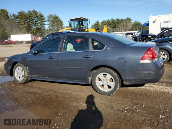 2009 Chevrolet Impala LT with VIN 2G1WT57N791183052, listed as a Copart auction lot 49682794 with 114,986 mi miles and Salvage Title. Bid and sale history available at DreamBid. Image 2.