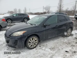 2013 Mazda 3 GX with VIN JM1BL1KF1D1729468, listed as a Copart auction lot 80479774 with 236,513 mi miles and Salvage Title. Bid and sale history available at carsss.com. Image 1.