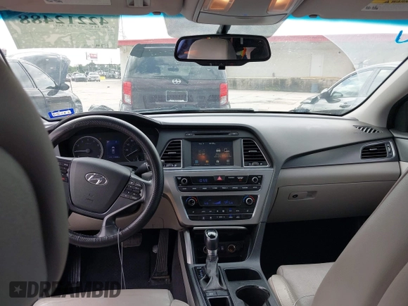 2016 Hyundai Sonata Sport with VIN 5NPE34AF9GH299993, listed as a IAAI auction lot 42212488 with 174,898 mi miles and . Bid and sale history available at carsss.com. Image 20.