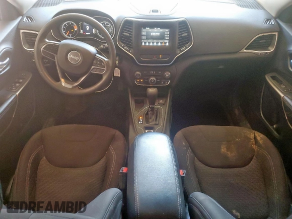 2021 Jeep Cherokee Latitude with VIN 1C4PJLCB4MD156082, listed as a Copart auction lot 62581155 with 90,879 mi miles and Salvage title. Bid and sale history available at DreamBid. Image 8.