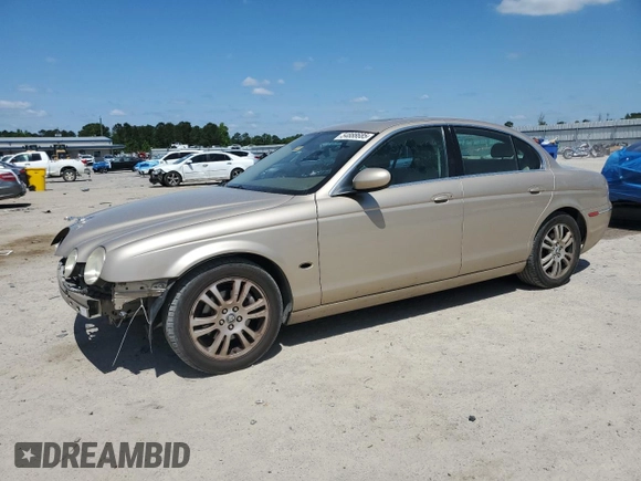 2005 Jaguar S-Type z VIN SAJWA01T65FN42855, wystawiony jako Copart lot #54888685 z przebiegiem 119 881 mil mil oraz Szkody całkowita. Historia ofert i sprzedaży dostępna na DreamBid. Obrazek 1.