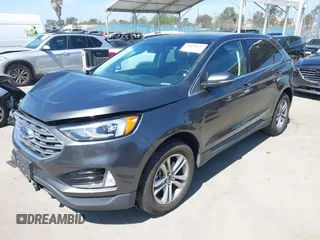 2019 Ford Edge SEL with VIN 2FMPK3J98KBC01441, listed as a IAAI auction lot 41878033 with 92,226 mi miles. Bid and sale history available at carsss.com. Image 2.