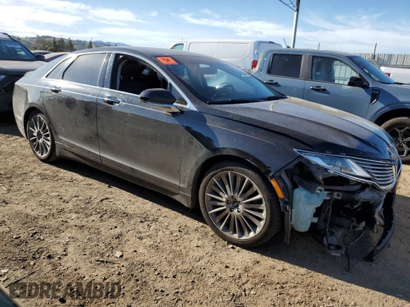 2013 Lincoln MKZ Hybrid with VIN 3LN6L2LU6DR822640, listed as a Copart auction lot 46534065 with Not Provided miles and Salvage Title. Bid and sale history available at DreamBid. Image 4.