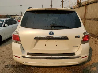 2011 Toyota Highlander Hybrid Limited with VIN JTEDC3EH6B2003044, listed as a Copart auction lot 87972595 with 193,125 mi miles and Salvage Title. Bid and sale history available at carsss.com. Image 6.