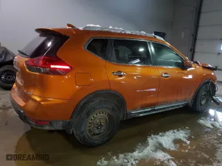 2017 Nissan Rogue SL with VIN 5N1AT2MV7HC790884, listed as a Copart auction lot 44950925 with 146,774 mi miles and Salvage Title. Bid and sale history available at carsss.com. Image 3.
