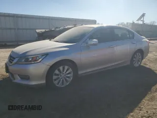 2013 Honda Accord EX-L with VIN 1HGCR2F80DA106221, listed as a Copart auction lot 47129185 with 222,989 mi miles and Clean Title. Bid and sale history available at DreamBid. Image 1.