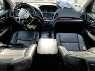2016 Acura MDX w/Tech with VIN 5FRYD4H43GB036376, listed as a Copart auction lot 53168455 with 103,725 mi miles and Salvage Title. Bid and sale history available at carsss.com. Image 8.