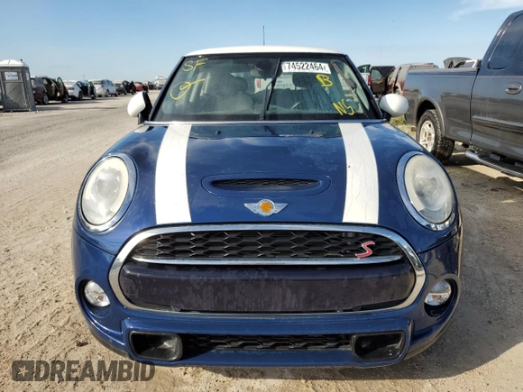 2018 MINI Hardtop Cooper S with VIN WMWXP7C53J2A47250, listed as a Copart auction lot 74522464 with Not Provided miles and Non Repairable. Bid and sale history available at DreamBid. Image 5.