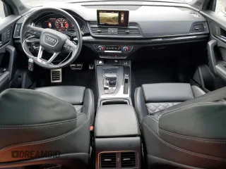 2018 Audi SQ5 Prestige with VIN WA1C4AFY6J2101077, listed as a Copart auction lot 82238344 with 26,034 mi miles and Salvage Title. Bid and sale history available at DreamBid. Image 8.