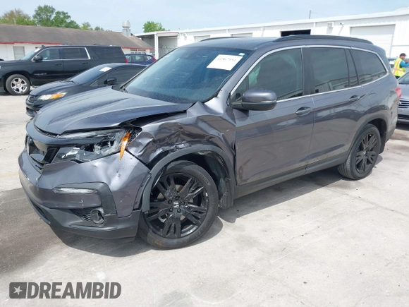 2021 Honda Pilot Special Edition with VIN 5FNYF5H27MB046775, listed as a IAAI auction lot 41867951 with 66,108 mi miles and . Bid and sale history available at DreamBid. Image 17.