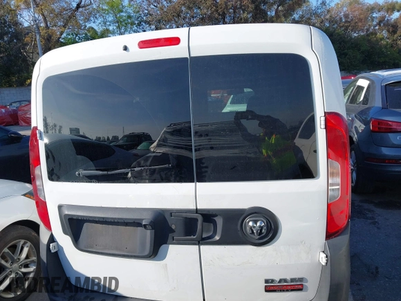 2020 Ram ProMaster City Cargo Van Tradesman with VIN ZFBHRFAB7L6S00972, listed as a IAAI auction lot 41792290 with 105,113 mi miles. Bid and sale history available at carsss.com. Image 17.