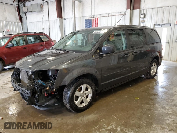2012 Dodge Grand Caravan SXT with VIN 2C4RDGCG0CR191037, listed as a Copart auction lot 50930675 with 142,093 mi miles and Salvage Title. Bid and sale history available at DreamBid. Image 1.
