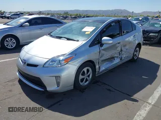 2015 Toyota Prius Four with VIN JTDKN3DU2F1899374, listed as a IAAI auction lot 42147786 with 136,787 mi miles and . Bid and sale history available at DreamBid. Image 2.
