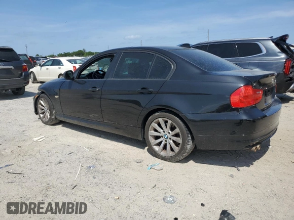 2011 BMW 3 Series 328i xDrive with VIN WBAPK5C51BA993726, listed as a Copart auction lot 54269975 with 123,267 mi miles and Salvage Title. Bid and sale history available at DreamBid. Image 2.