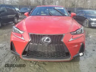 2017 Lexus IS 350 with VIN JTHCE1D28H5014273, listed as a Copart auction lot 85163664 with 46,567 mi miles and Salvage title. Bid and sale history available at DreamBid. Image 5.