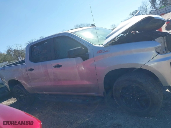 2019 Chevrolet Silverado 1500 LT Trail Boss with VIN 1GCPYFED2KZ234242, listed as a IAAI auction lot 41587318 with 1 mi miles. Bid and sale history available at carsss.com. Image 12.