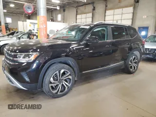 2023 Volkswagen Atlas SEL with VIN 1V2BR2CA4PC509658, listed as a Copart auction lot 53469315 with 33,351 mi miles and Salvage title. Bid and sale history available at DreamBid. Image 1.