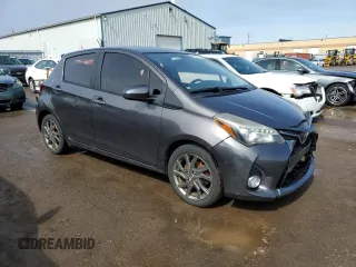 2015 Toyota Yaris L with VIN VNKKTUD38FA028182, listed as a Copart auction lot 51287005 with 179,215 mi miles and Clean Title. Bid and sale history available at DreamBid. Image 4.