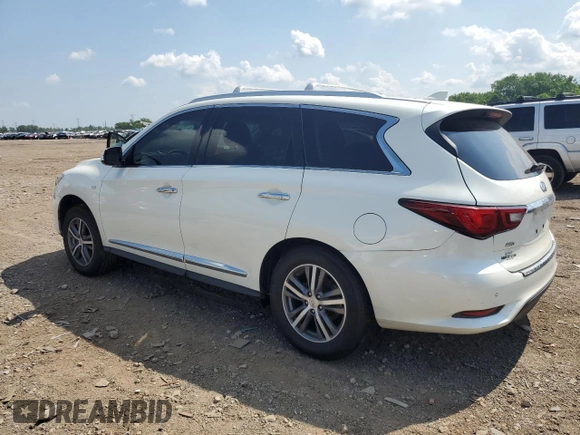2020 Infiniti QX60 Luxe with VIN 5N1DL0MM9LC540130, listed as a Copart auction lot 62418605 with 62,913 mi miles and Salvage title. Bid and sale history available at DreamBid. Image 2.