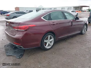2015 Hyundai Genesis 3.8L with VIN KMHGN4JE5FU049032, listed as a IAAI auction lot 41923088 with 105,013 mi miles. Bid and sale history available at carsss.com. Image 4.