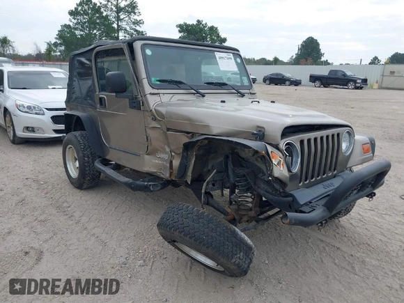 2003 Jeep Wrangler SE with VIN 1J4FA29113P304250, listed as a IAAI auction lot 40917099 with 191,589 mi miles. Bid and sale history available at carsss.com. Image 1.
