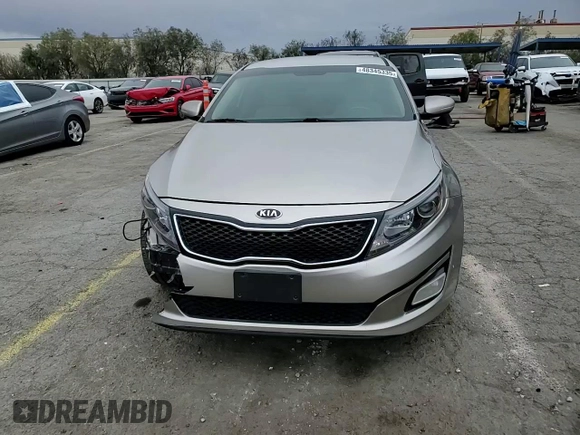 2015 Kia Optima LX with VIN KNAGM4A71F5529133, listed as a Copart auction lot 48345335 with 90,671 mi miles and Salvage Title. Bid and sale history available at carsss.com. Image 13.