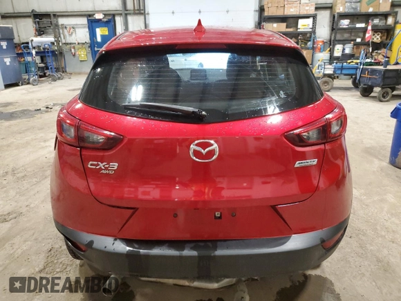 2018 Mazda CX-3 Touring with VIN JM1DKFC77J0301227, listed as a Copart auction lot 47396085 with 56,204 mi miles and Clean Title. Bid and sale history available at carsss.com. Image 6.