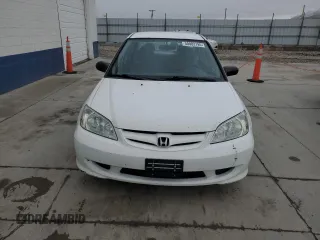 2004 Honda Civic VP with VIN 2HGES16394H620405, listed as a Copart auction lot 50882195 with 191,220 mi miles and Salvage Title. Bid and sale history available at DreamBid. Image 5.