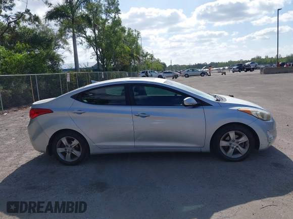 2013 Hyundai Elantra Limited with VIN 5NPDH4AE6DH234034, listed as a IAAI auction lot 42156075 with 95,524 mi miles and . Bid and sale history available at DreamBid. Image 13.