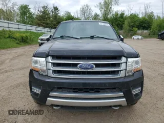 2016 Ford Expedition Max Platinum with VIN 1FMJK1MT0GEF33905, listed as a Copart auction lot 57138255 with 177,075 mi miles and Clean title. Bid and sale history available at DreamBid. Image 5.