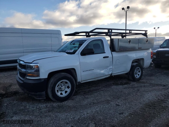 2016 Chevrolet Silverado 1500 Work Truck with VIN 1GCNCNEC7GZ124608, listed as a Copart auction lot 86816574 with 110,933 mi miles and Salvage Title. Bid and sale history available at carsss.com. Image 1.