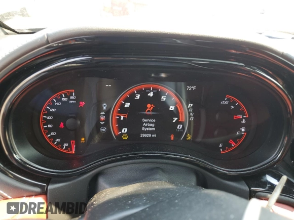 2023 Dodge Durango SRT 392 Premium with VIN 1C4SDJGJ3PC599972, listed as a Copart auction lot 70331074 with 29,929 mi miles and Salvage Title. Bid and sale history available at DreamBid. Image 9.