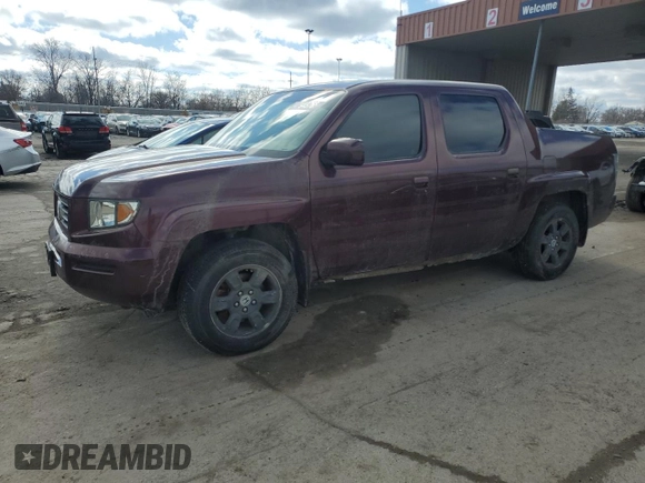 2007 Honda Ridgeline RTL z VIN 2HJYK16547H527465, wystawiony jako Copart lot #47943765 z przebiegiem 205 927 mil mil oraz Tytuł czysty. Historia ofert i sprzedaży dostępna na DreamBid. Obrazek 1.