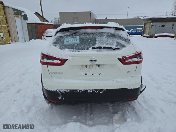 2020 Nissan Rogue Sport S with VIN JN1BJ1CV3LW259492, listed as a Copart auction lot 86690834 with 0 mi miles and Salvage Title. Bid and sale history available at carsss.com. Image 6.