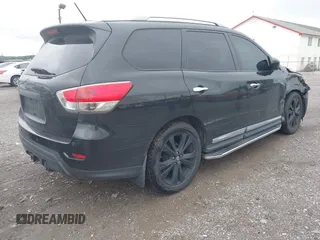 2014 Nissan Pathfinder S with VIN 5N1AR2MMXEC616504, listed as a IAAI auction lot 42501441 with 198,418 mi miles and . Bid and sale history available at DreamBid. Image 4.