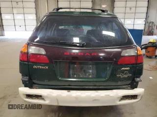 2001 Subaru Legacy Outback with VIN 4S3BH675217671670, listed as a Copart auction lot 56286775 with 86,557 mi miles and Salvage title. Bid and sale history available at DreamBid. Image 6.