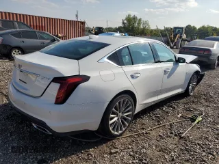 2020 Cadillac CT5 Premium Luxury with VIN 1G6DT5RK5L0112892, listed as a Copart auction lot 68241574 with 28,137 mi miles and Salvage Title. Bid and sale history available at DreamBid. Image 3.
