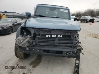 2021 Ford Bronco with VIN 1FMEE5DP3MLB01982, listed as a Copart auction lot 48349085 with 91,060 mi miles and Salvage Title. Bid and sale history available at DreamBid. Image 5.