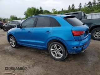 2017 Audi Q3 Premium with VIN WA1ECCFS2HR007654, listed as a Copart auction lot 59002885 with 138,741 mi miles and Clean title. Bid and sale history available at DreamBid. Image 2.